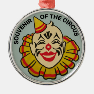Souvenir van de Circus Metalen Ornament