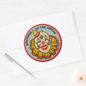 Souvenir van de Circus Sticker (Envelop)