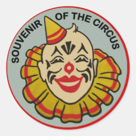 Souvenir van de Circus Sticker