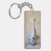 Souvenir van de Vleugelloze Nike van Samothrake Sleutelhanger (Voorkant Links)