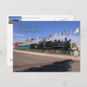 Souvenir van Trinidad Colorado Briefkaart (Voorkant / Achterkant)