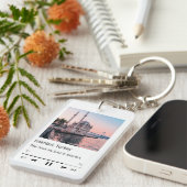 Souvenir van uw reis : Sjabloon Sleutelhanger (Voorkant Rechts)