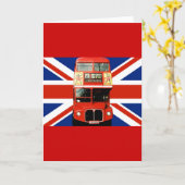 Souvenir Wenskaart uit Londen Engeland Kaart (Gele Bloem)