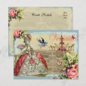 Souvenirs de Versailles Briefkaart (Voorkant / Achterkant)