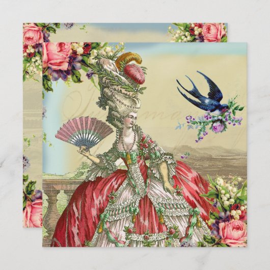 Souvenirs de Versailles Kaart (Voorkant / Achterkant)