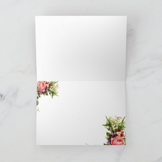 Souvenirs de Versailles Kaart (Binnen)