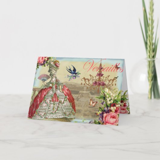 Souvenirs de Versailles Kaart (Voorkant)