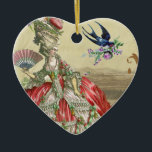 Souvenirs de Versailles Keramisch Ornament<br><div class="desc">Souvenirs de Versailles, wat simpelweg betekent dat herinneringen aan Versailles een schaamteloze kraakcollage zijn van vele prachtige oude beelden die de essentie van alles wat Versailles was, tot uitdrukking brengen toen de misleidende Franse koningin Marie Antoinette, die nooit eens de woorden "laat ze cake eten" bestelde, zijn geliefde mistress was....</div>