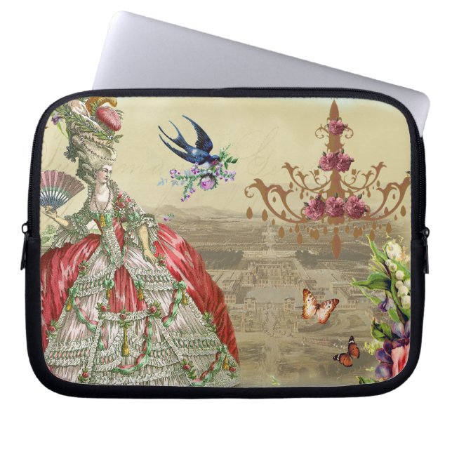 Souvenirs de Versailles Laptop Sleeve (Voorkant)