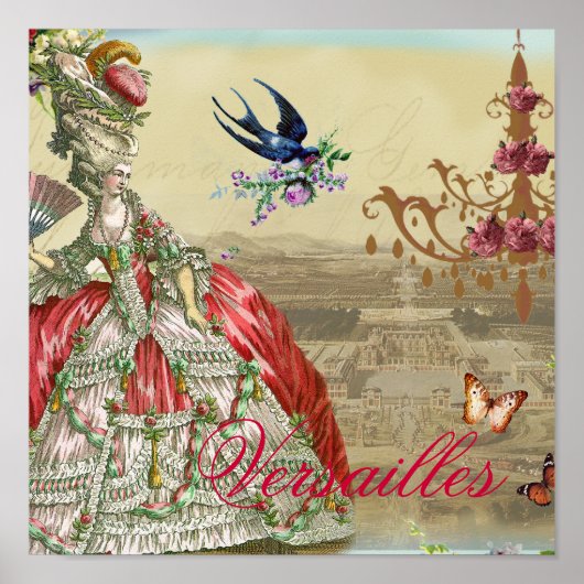 Souvenirs de Versailles Poster (Voorkant)