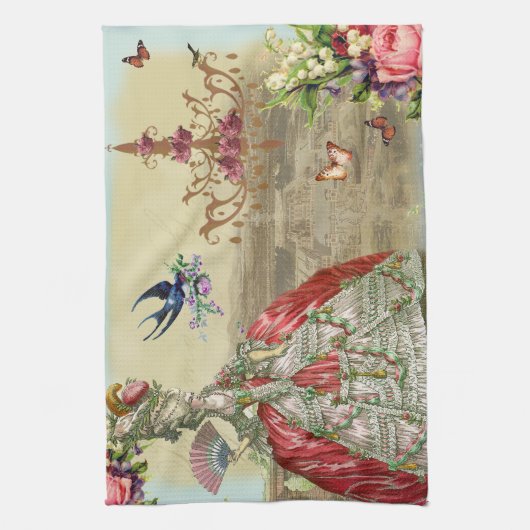 Souvenirs de Versailles Theedoek (Verticaal)