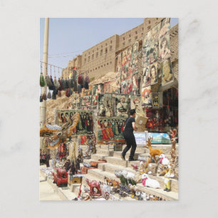 Souvenirs in Erbil, Irak Briefkaart