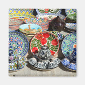 Souvenirs in Oezbekistan Magneet (Voorkant)