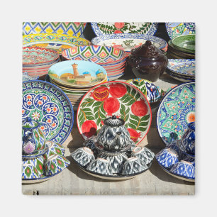 Souvenirs in Oezbekistan Magneet
