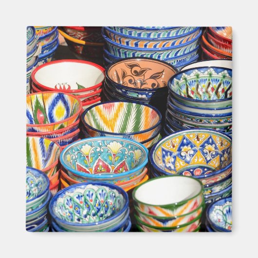 Souvenirs in Oezbekistan Magneet (Voorkant)