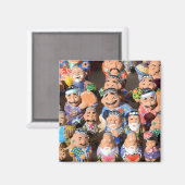 Souvenirs in Oezbekistan Magneet (Voorkant / Achterkant)