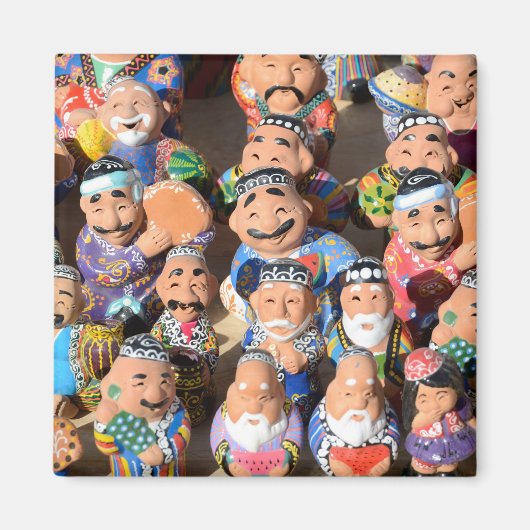 Souvenirs in Oezbekistan Magneet (Voorkant)