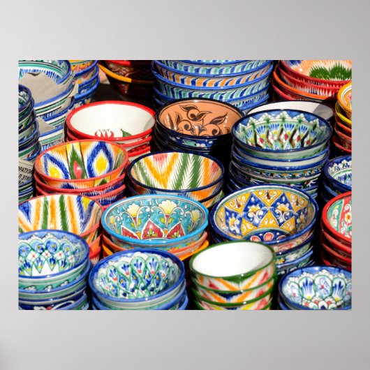 Souvenirs in Oezbekistan Poster (Voorkant)