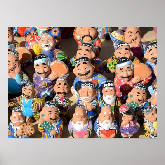 Souvenirs in Oezbekistan Poster (Voorkant)