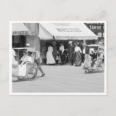 Souvenirs op de stoep briefkaart (Voorkant)