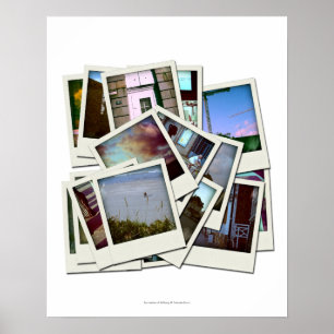 Souvenirs van Bretagne Bulk Afbeeldingen poster