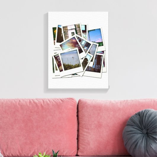 Souvenirs van Brittany Bulk Afbeeldingen Small Can Canvas Afdruk (Insitu (Woonkamer))