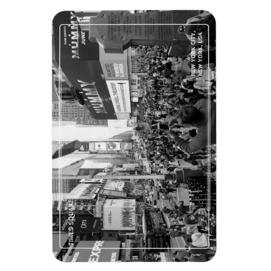 Souvenirs van de stad die nooit slaapt magneet (Verticaal)