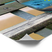 souvenirs van het strand poster (Hoek)