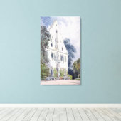 Souvenirs van Rosenau Canvas Afdruk (Insitu (Houten vloer))