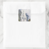 Souvenirs van Rosenau Vierkante Sticker (Tas)
