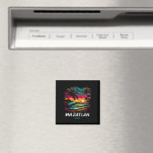 Souvernir Vakantie Palmboom Mazatlan Magneet (Insitu (Vaatwasser))