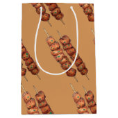 Souvlaki Meat Pork Skewer Greek Fast Food Griekenl Medium Cadeauzakje (Voorkant)