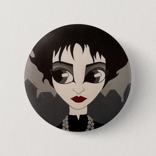 souxieknop ronde button 5,7 cm (Voorkant)