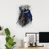 Sova-poster voor valorantkunst poster (Thuiskantoor)