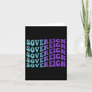 Sovereign, Geestelijke Gezondheid Bewustzijn Kaart