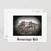 Sovereign Hill Briefkaart (Voorkant / Achterkant)