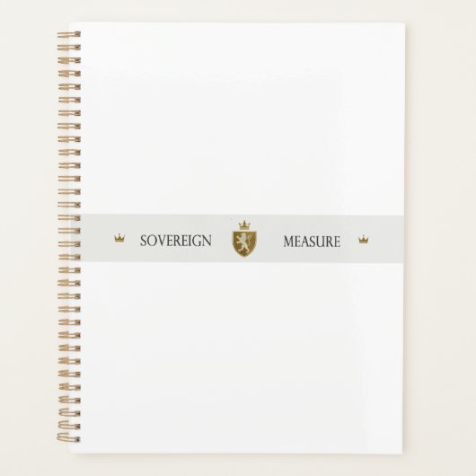 SOVEREIGN MEASURE PLANNER (Voorkant)