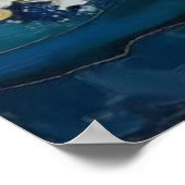 Sovereign Oceaan Abstract Poster (Hoek)