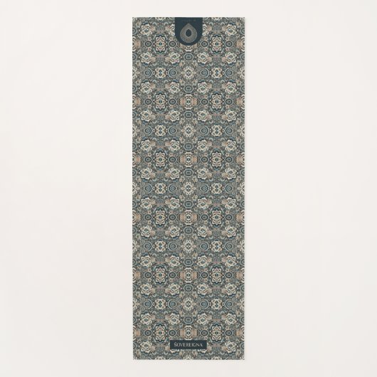 Sovereigna® Maya Wonder Garden #2 Dubbelzijdig Yogamat (Voorkant)