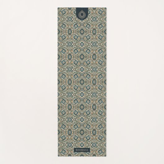 Sovereigna® Maya Wonder Garden #3 Dubbelzijdig Yogamat (Voorkant)