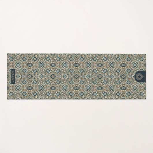 Sovereigna® Maya Wonder Garden #3 Dubbelzijdig Yogamat (Voorkant (horizontaal))