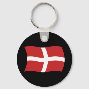 Sovereine Militaire Orde van Malta Vlag Sleutelhan Sleutelhanger