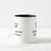 SOVEREINE VAN DE MOK VAN HET SINUS KOFFIE (Midden)