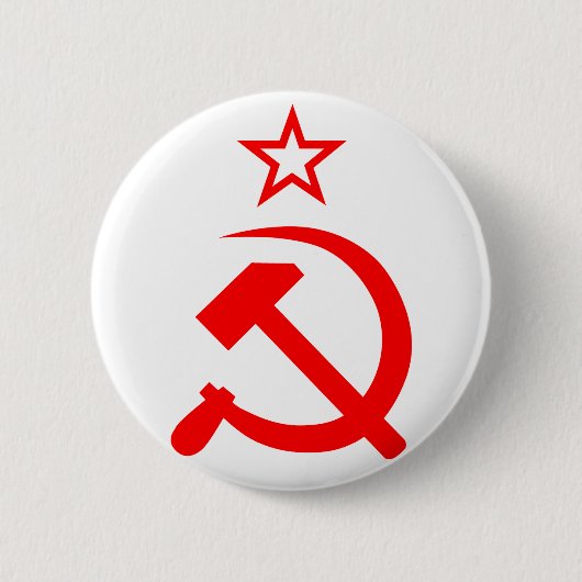 Soviet 2 ronde button 5,7 cm (Voorkant)