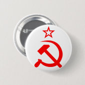 Soviet 2 ronde button 5,7 cm (Voorkant /achterkant)