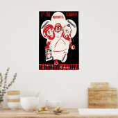 Soviet Anti-Religion Poster Give God a break (Keuken)