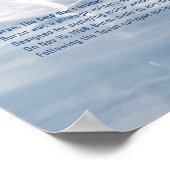 Soviet Buran Shuttle Over the Planet Earth Poster (Hoek)