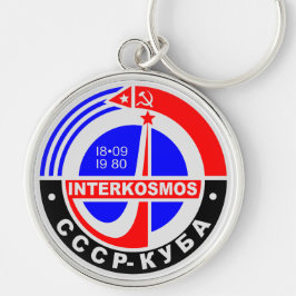 SOVIET INTERKOSMOS-RUIMTEEXPLORATIE UIT DE 80S SLEUTELHANGER