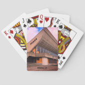 Soviet Modernist Architecture - Vilnius, Lithuania Pokerkaarten (Achterkant)
