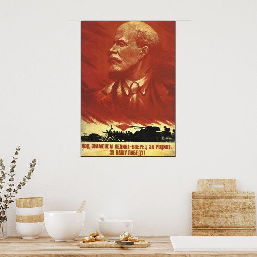 Soviet Poster (Keuken)